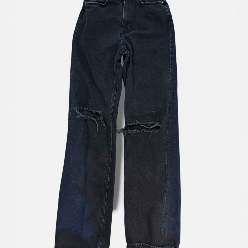 Zara Black Boyfriend Jeans